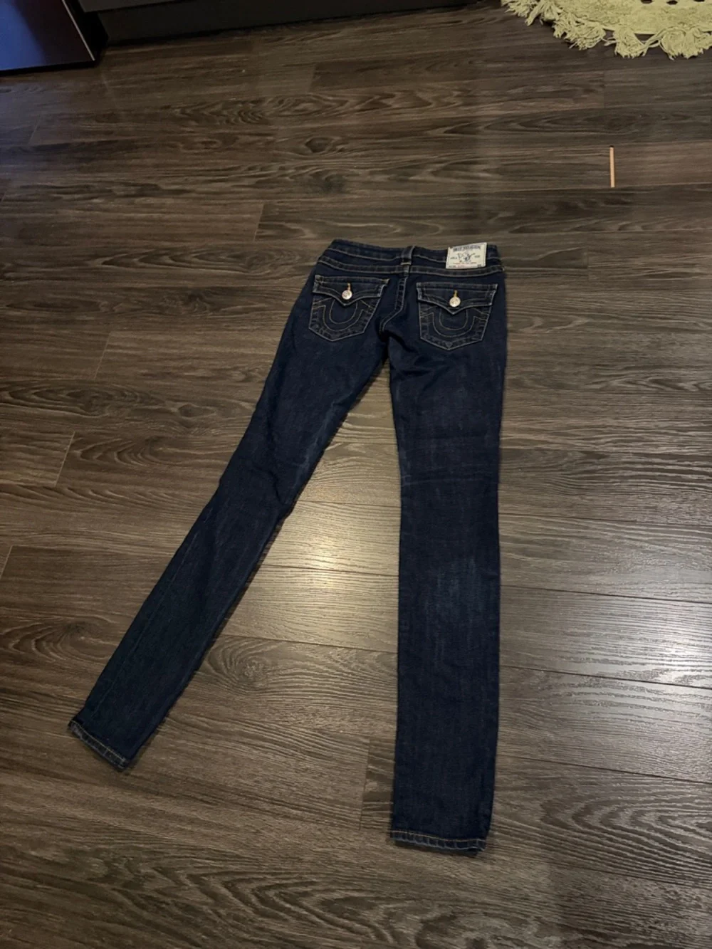 True Religion Dark Indigo Skinny Jeans for Women - Picture 3 of 3
